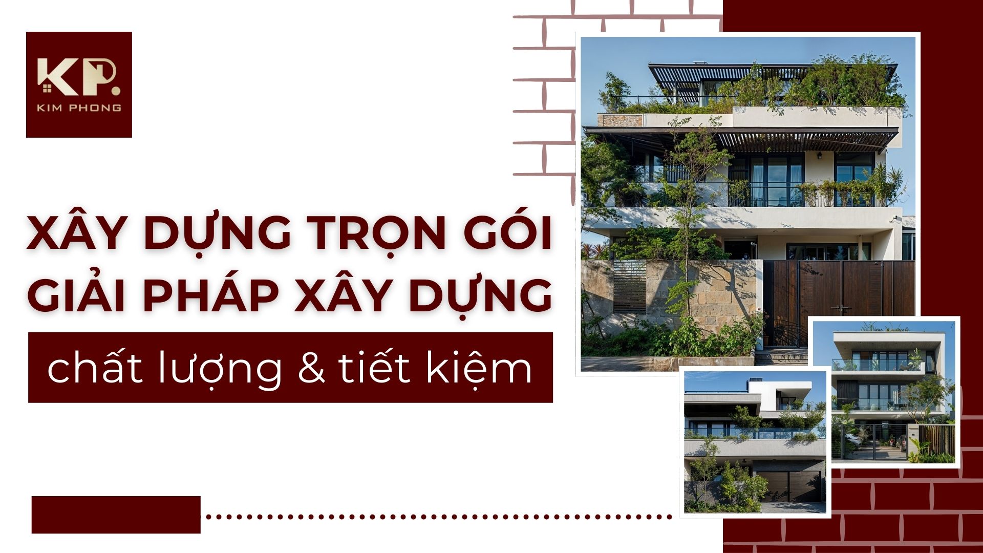 Xây Nhà Trọn Gói Giải Pháp Xây Dựng Chất Lượng, Tiết Kiệm Chi Phí