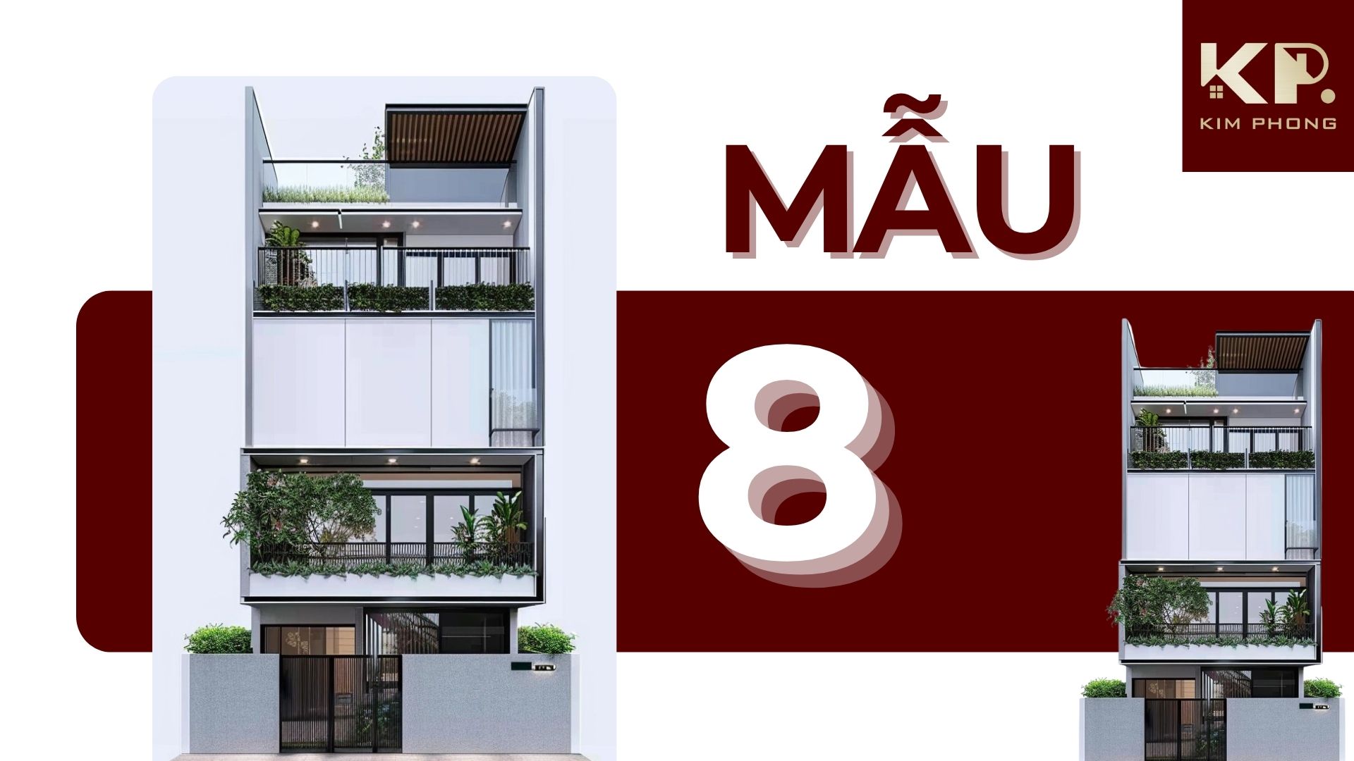 Mẫu Nhà Phố Hiện Đại Thanh Lịch Sang Trọng
