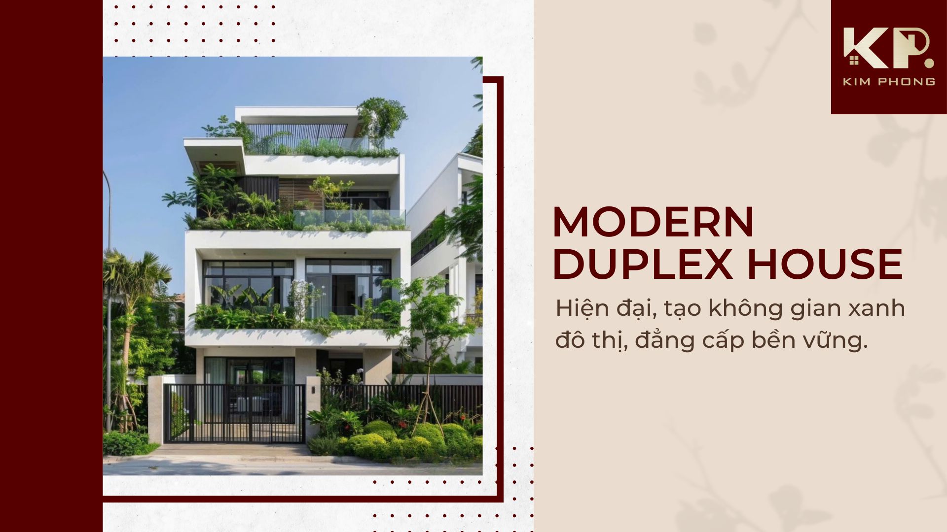 Modern Duplex House