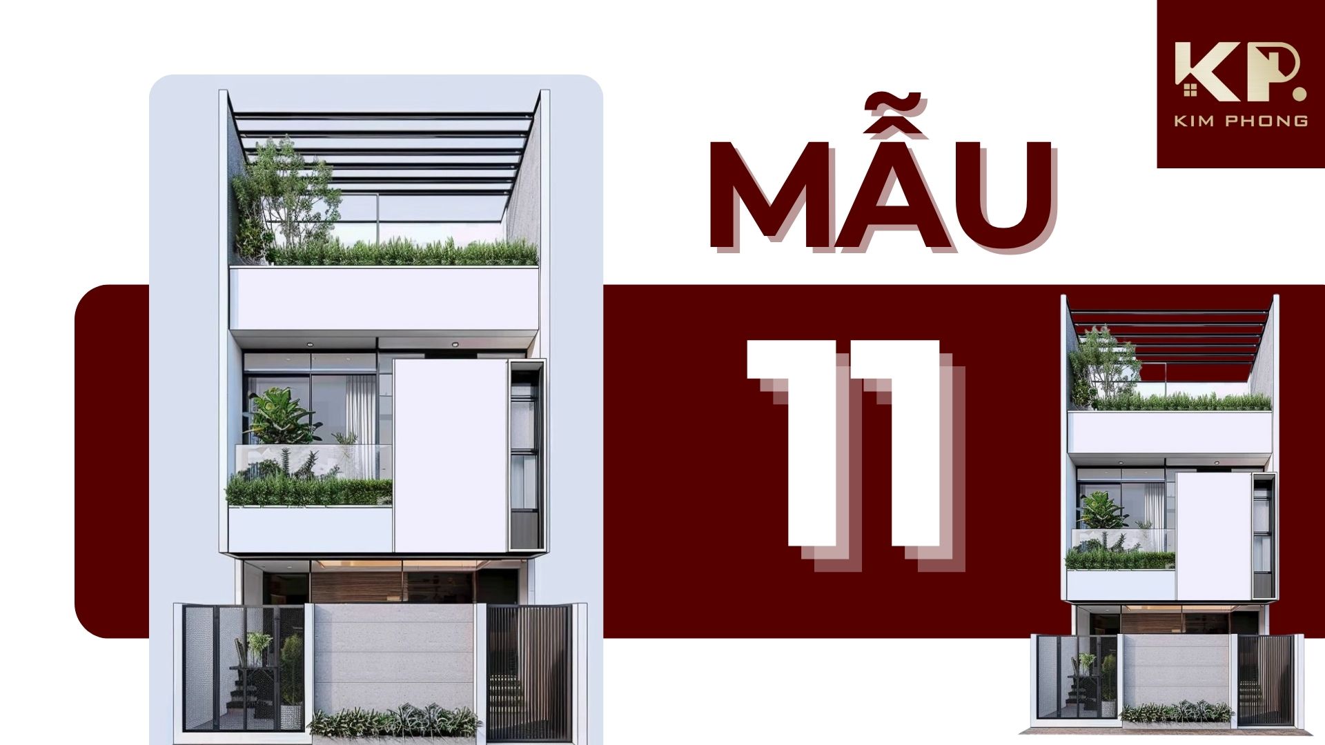 Mẫu Nhà Phố Hiện Đại Thanh Lịch Sang Trọng