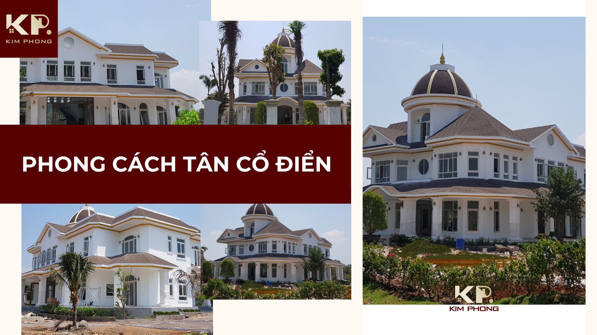 Mẫu Nhà Đẹp Phong Cách Tân Cổ Điển