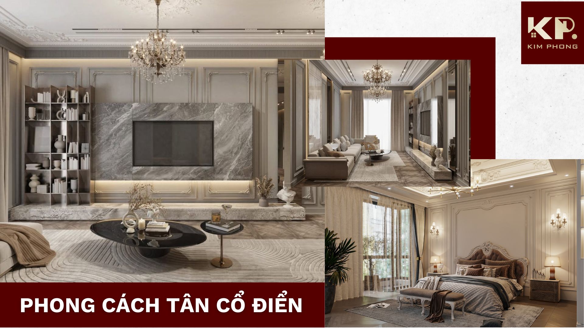 Phong Cách Nội Thất Tân Cổ Điển (Neo-Classical Style)