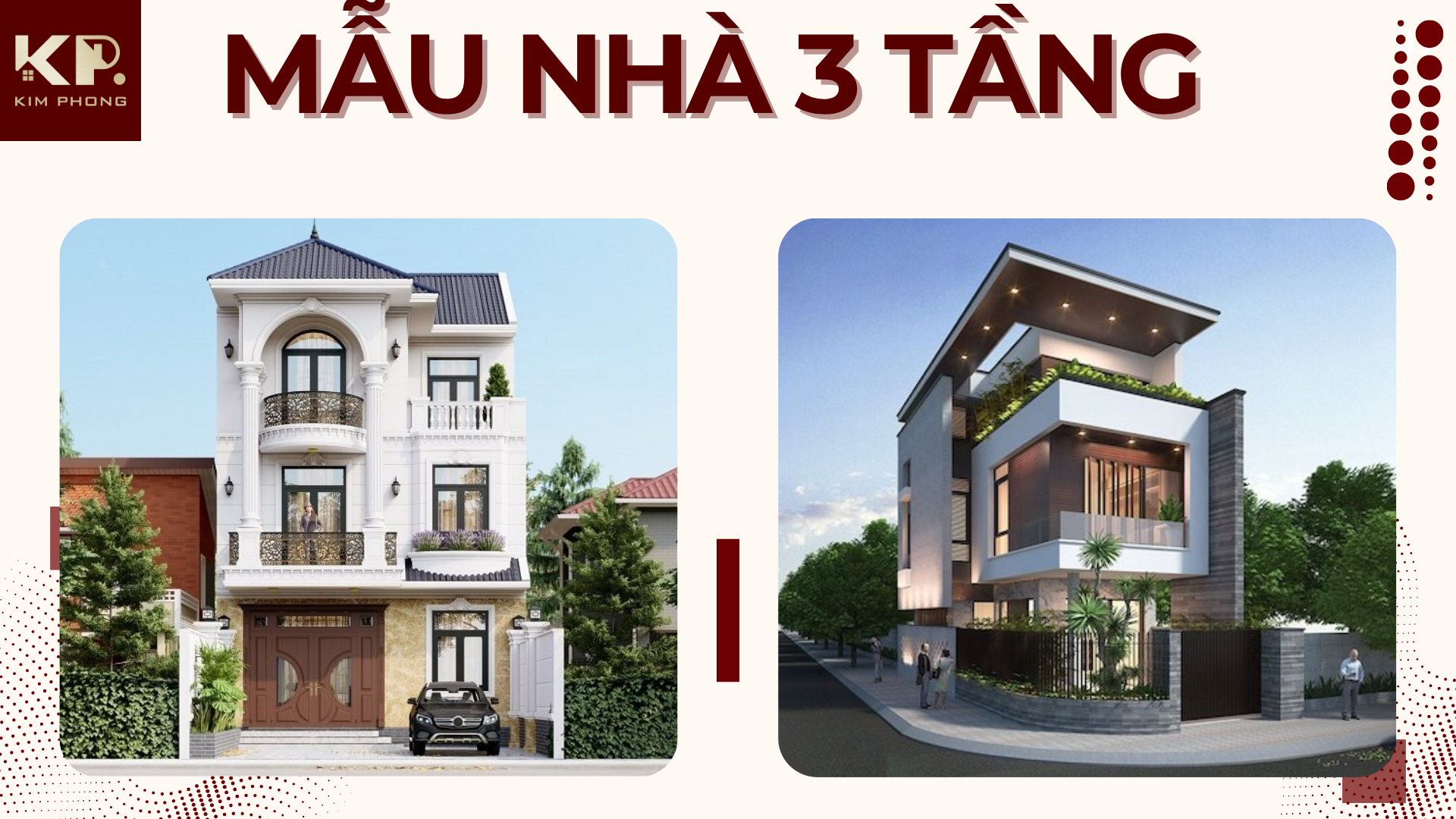 Mẫu Nhà 3 Tầng